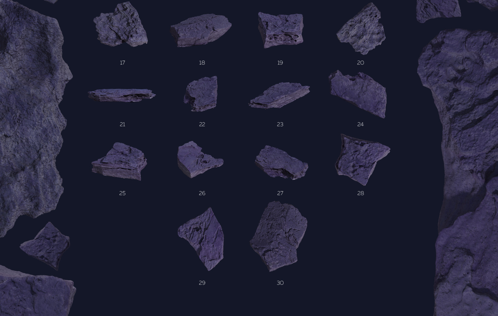 Night Arizona #02, 465 cactus and rock mockups + 70 patterns Night Arizona #02, 465 cactus and rock mockups + 70 patterns