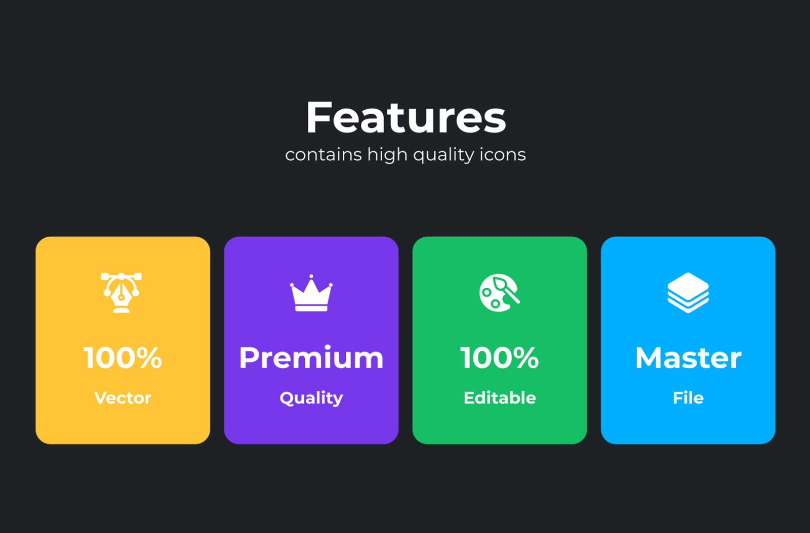 1400+ Flat Circular Icons Set 1400+ Flat Circular Icons Set