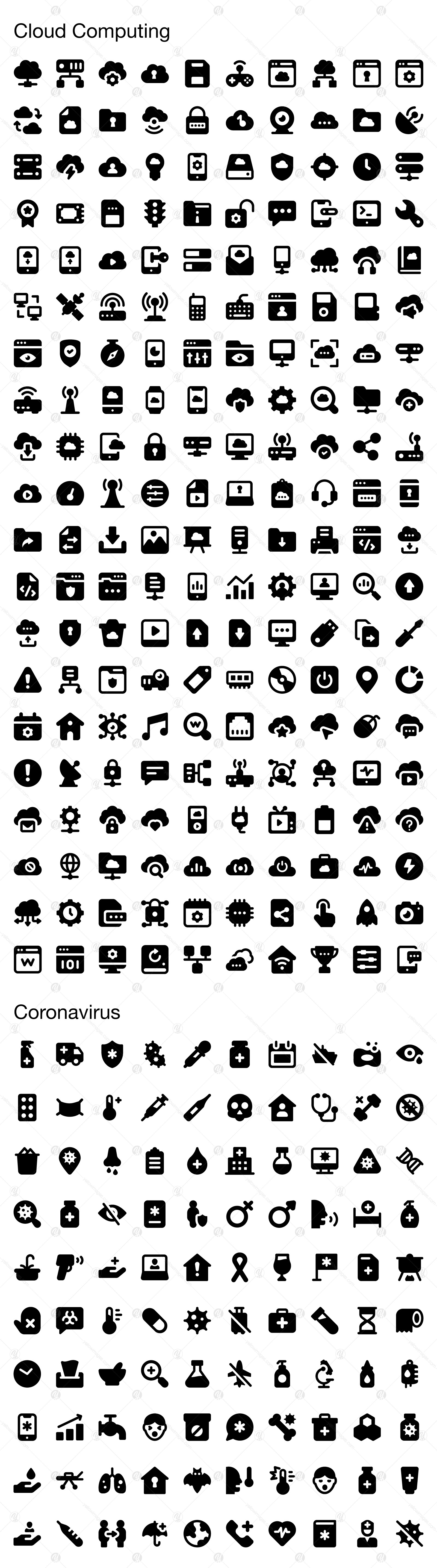 3000+ Glyph Icons 3000+ Glyph Icons