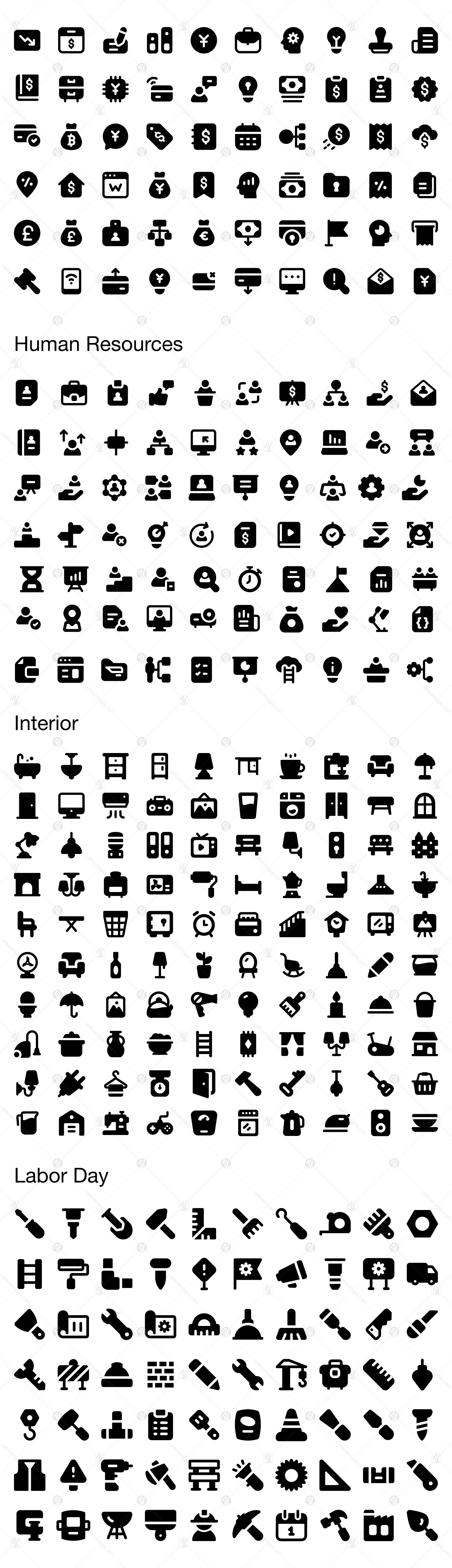 3000+ Glyph Icons 3000+ Glyph Icons