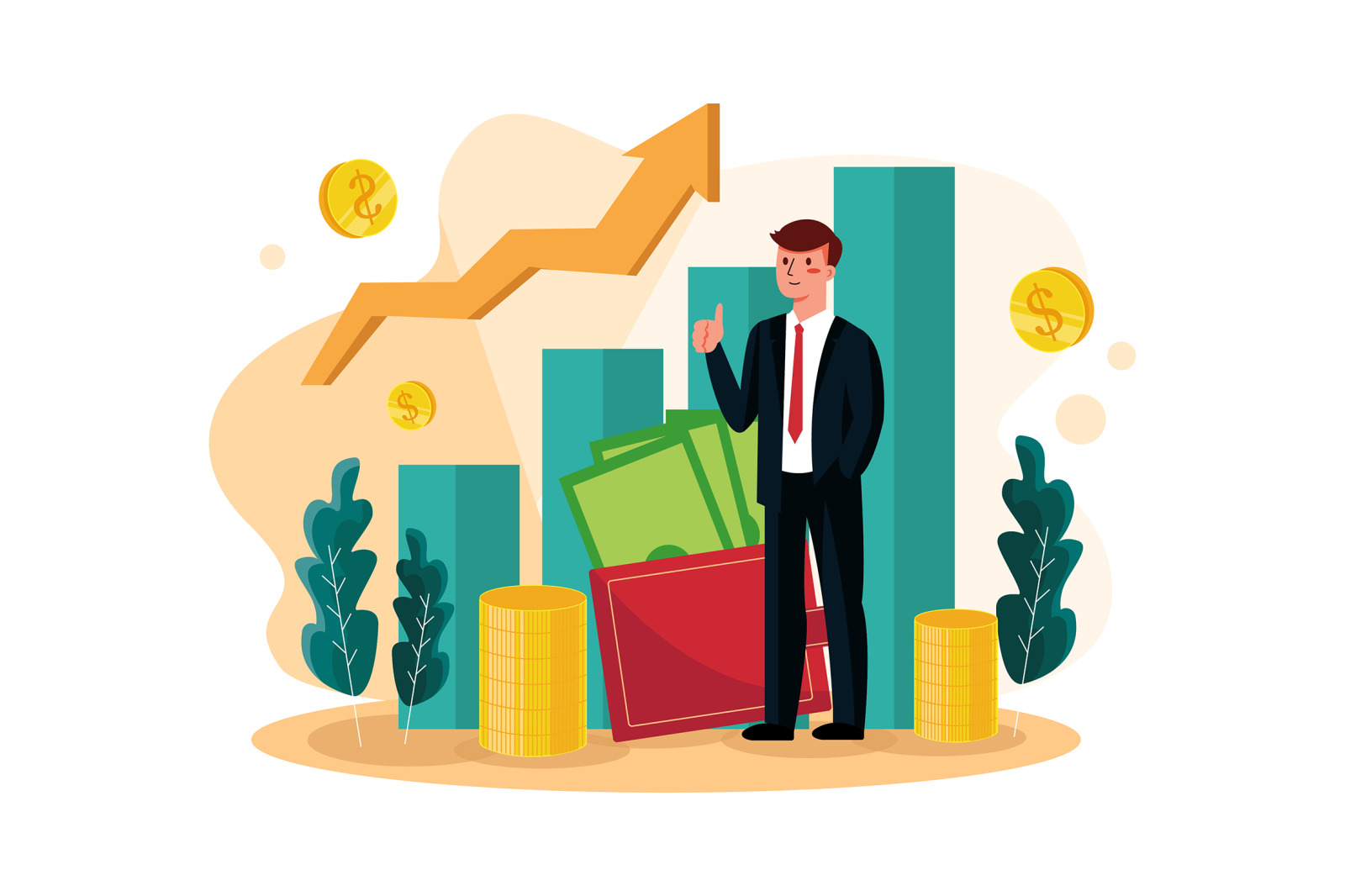 M176_Business &amp; Financial Illustrations