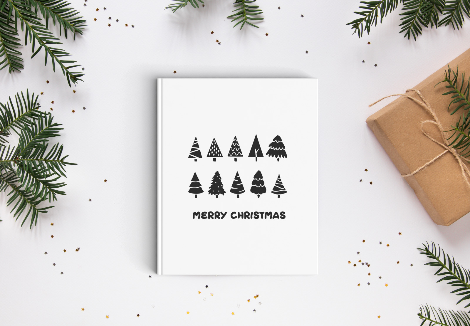 Christmas Linocut Christmas Linocut