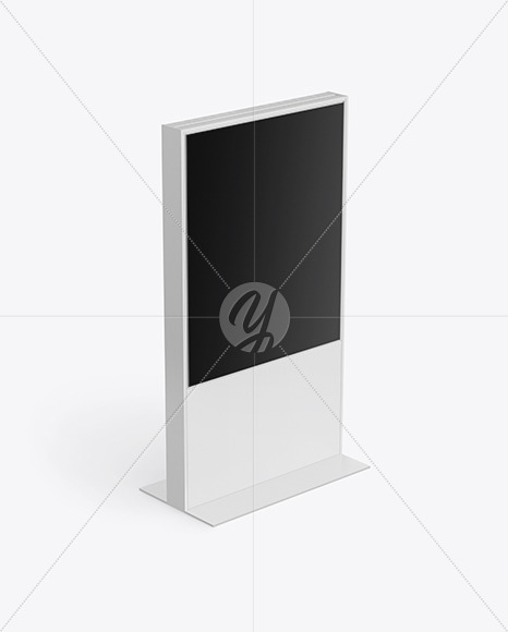 LED Display Stand Mockup