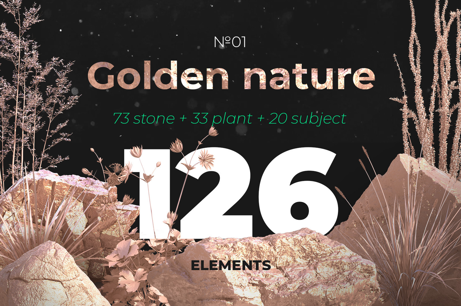 Golden nature collection #01 Golden nature collection #01