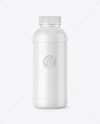 Matte Plastic Bottle Mockup