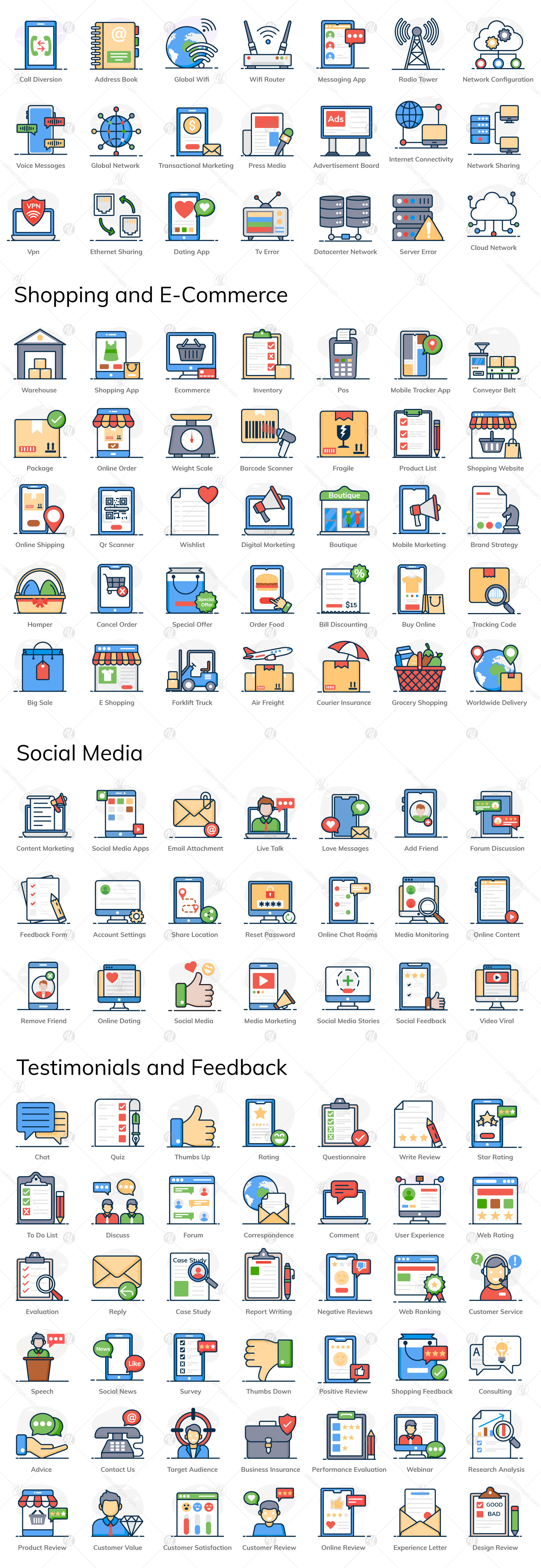 600+ Filled Outline Concept Icons 600+ Filled Outline Concept Icons