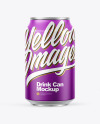 Matte Drink Can Mockup