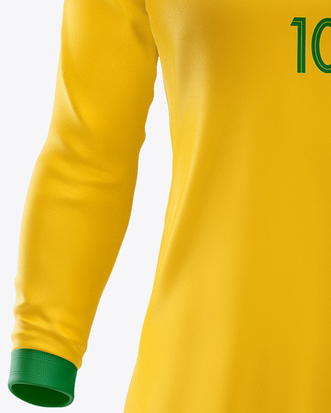 Women’s Football kit Long Sleeve Mockup - Front View