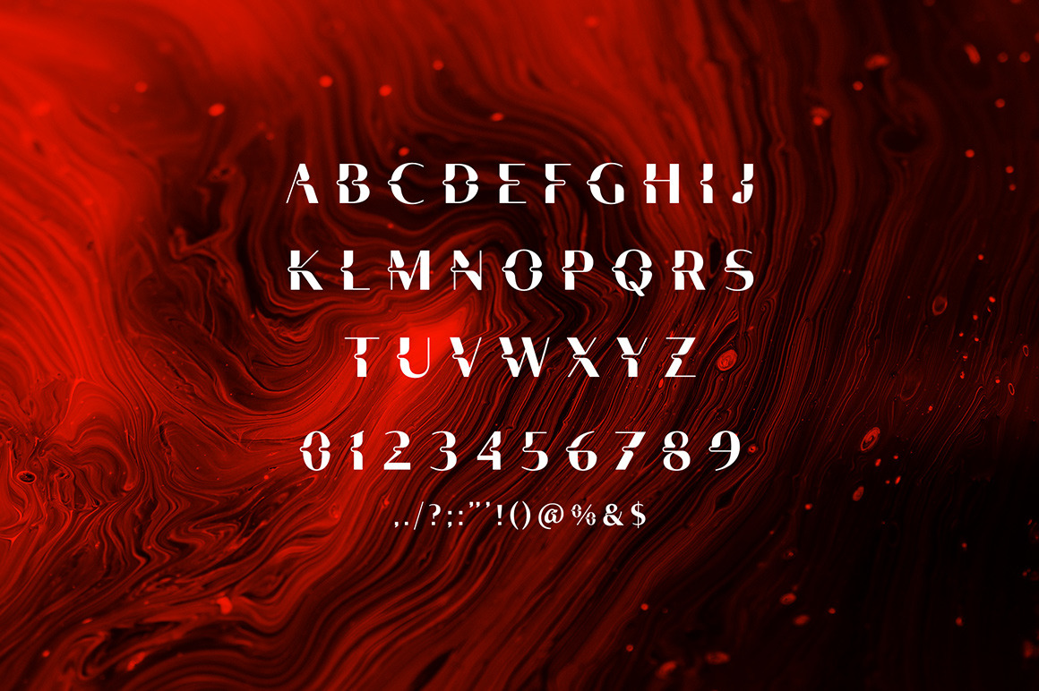 Blure - Display Font