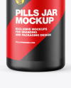 Matte Pills Jar/Bottle Mockup