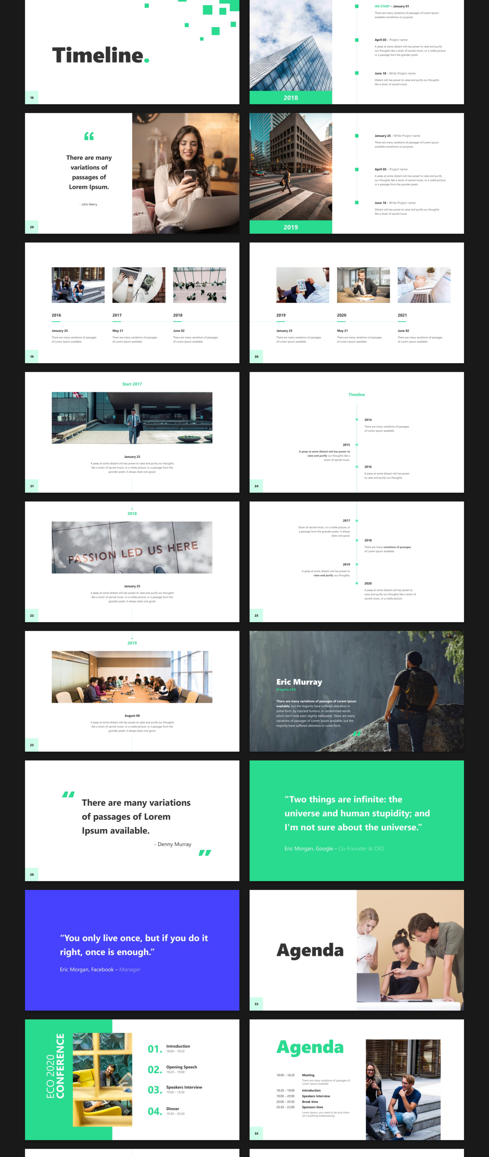 Business 2020 - Smooth Animated PowerPoint Template