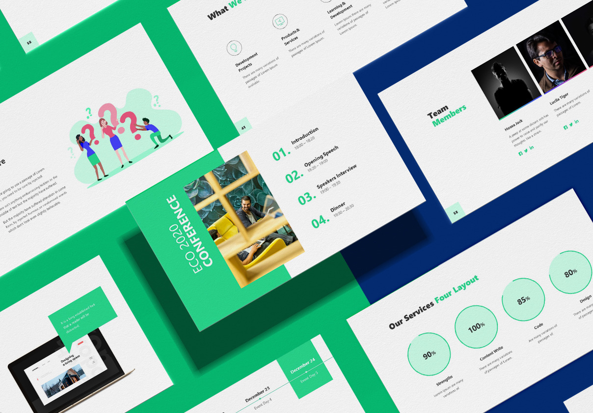 Business 2020 - Smooth Animated Keynote Template Business 2020 - Smooth Animated Keynote Template