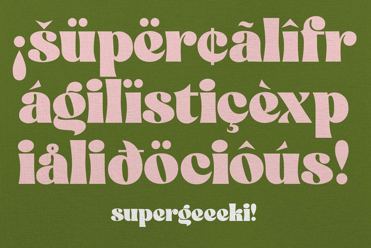 Geeeki Font Geeeki Font