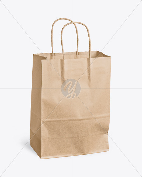 Kraft Paper Bag Mockup