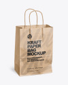 Kraft Paper Bag Mockup