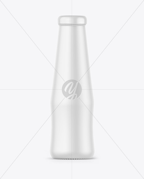 Matte Sauce Bottle Mockup