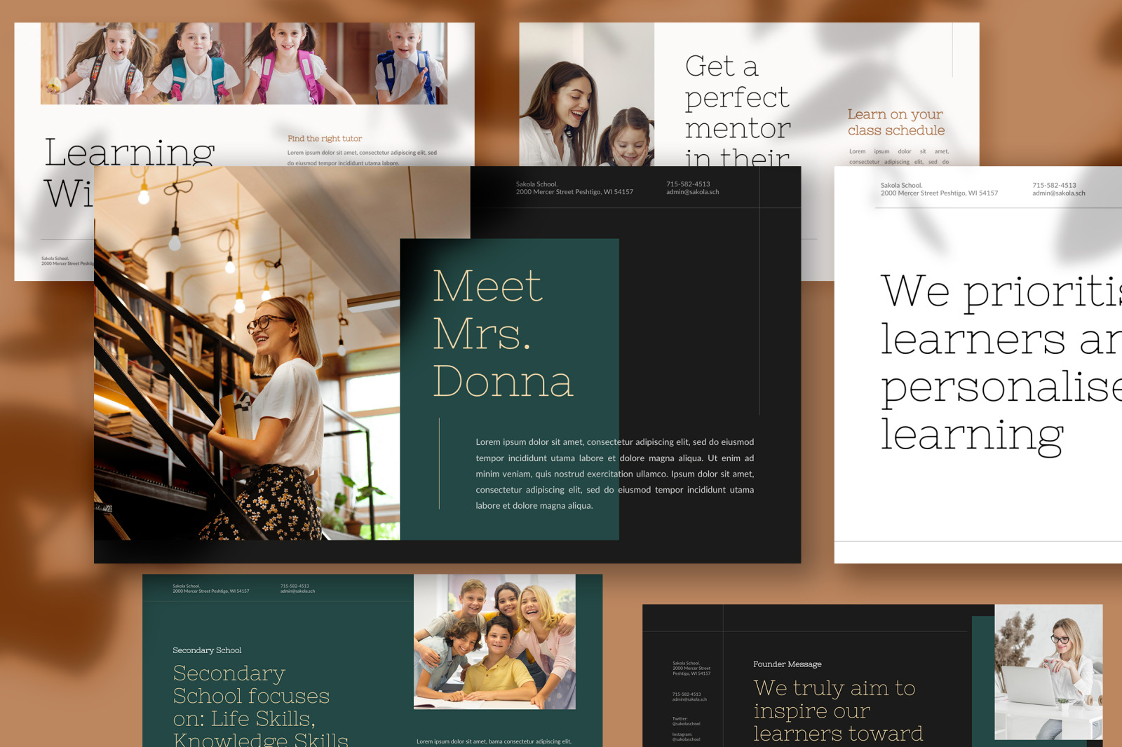Sakola - School PowerPoint Canva Sakola - School PowerPoint Canva