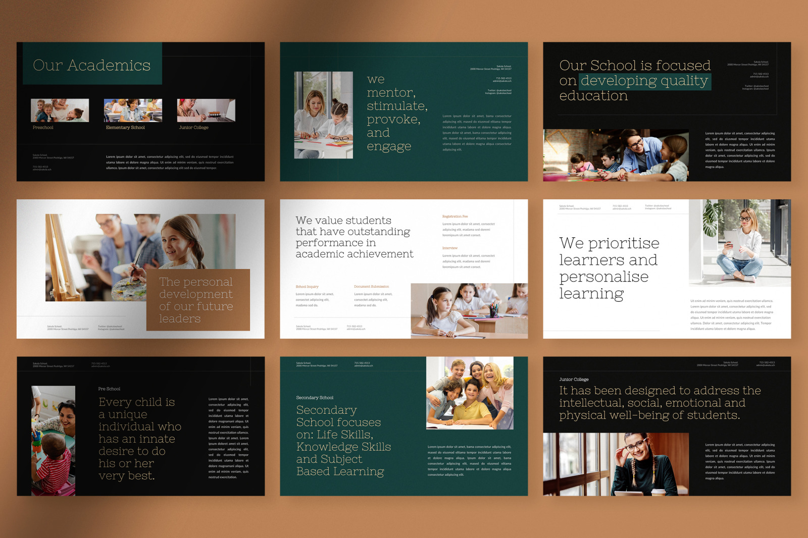 Sakola - Education Keynote Canva Sakola - Education Keynote Canva