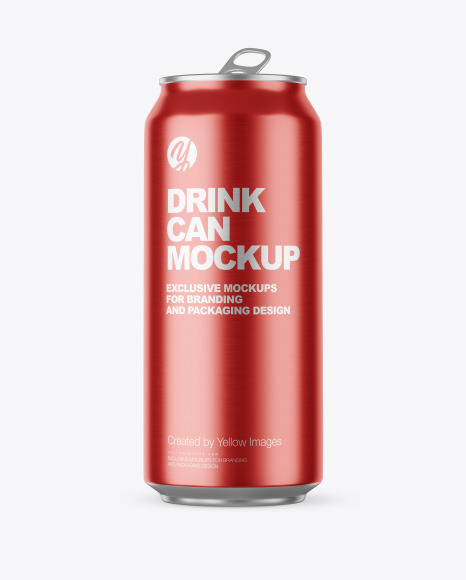 Aluminium Can Mockup