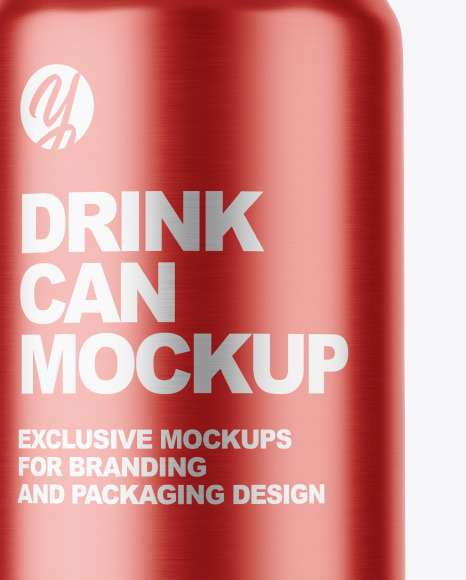 Aluminium Can Mockup