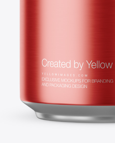 Aluminium Can Mockup