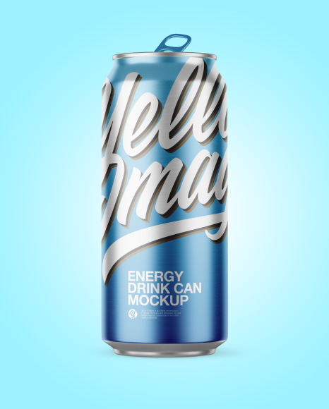 Aluminium Can Mockup