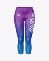 Women’s Capri Leggings Mockup