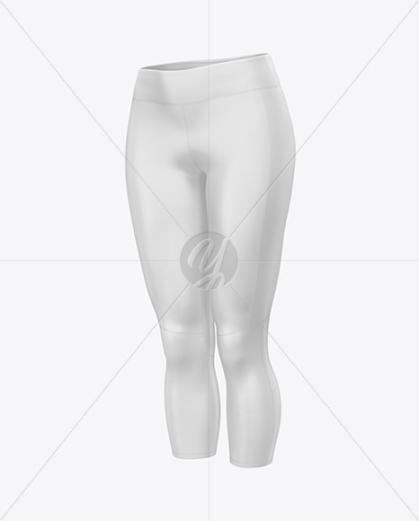 Women’s Capri Leggings Mockup