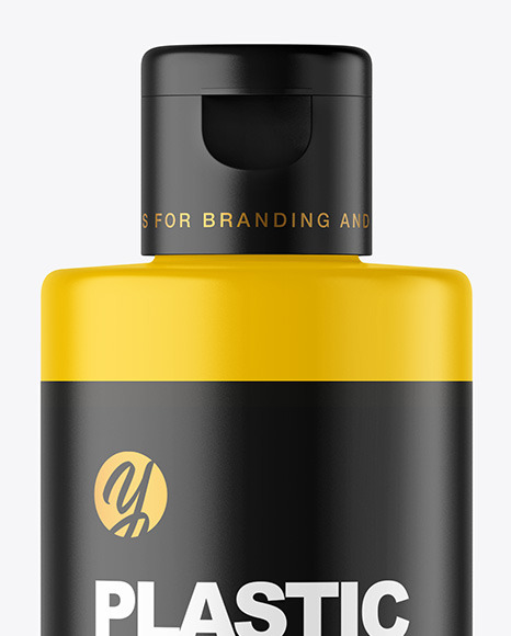 Matte Cosmetic Bottle Mockup