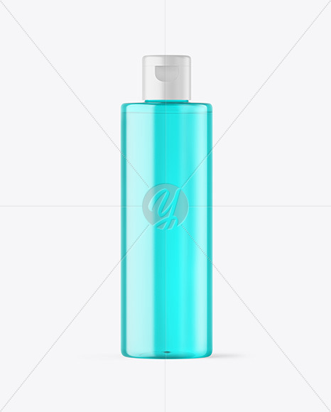 Color Plastic Cosmetic Bottle Mockup Color Plastic Cosmetic Bottle Mockup