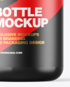 Glossy Sanitizer Bottle w/ Closed Pump Mockup