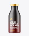 Matte Juice Bottle Mockup