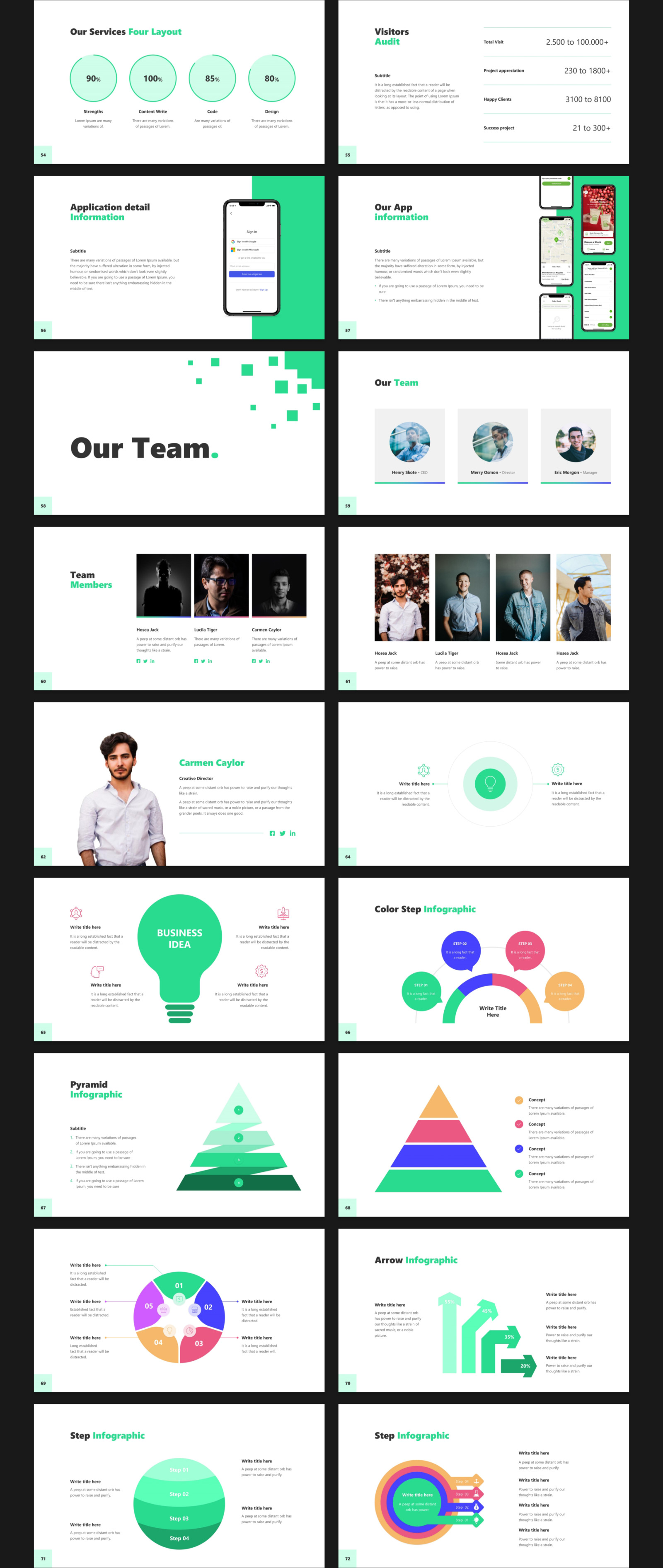 Business 2020 - Smooth Animated Google Slide Template