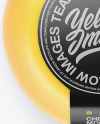 Cheese Wheel Mockup - Top View