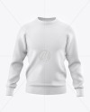 Men's Raglan Sweatshirt Mockup - Front View