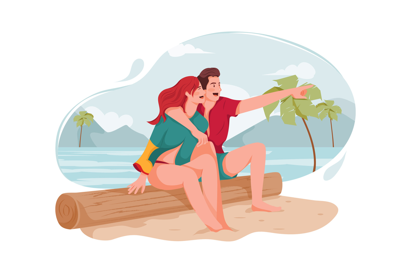M175_Summer Vacation Illustrations M175_Summer Vacation Illustrations