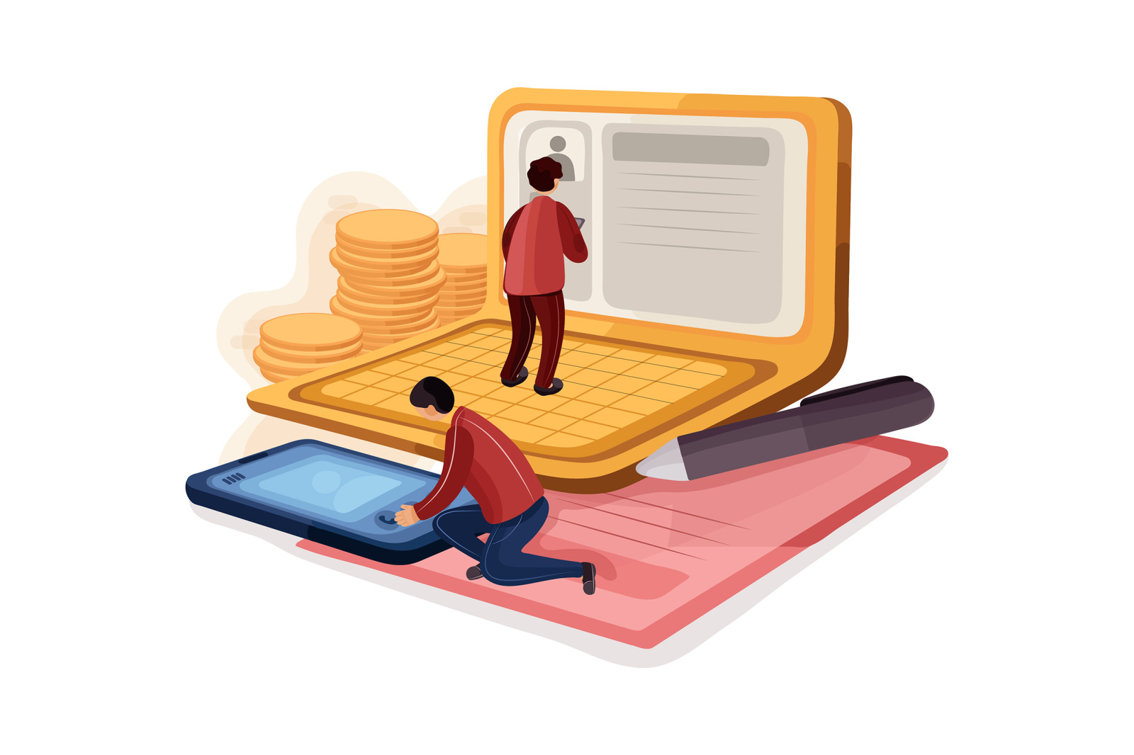 M183_Business Illustrations M183_Business Illustrations