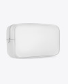 Cosmetic Bag Mockup - Half Side View