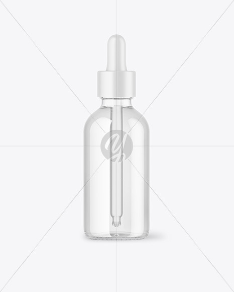 Glass Dropper Bottle Mockup