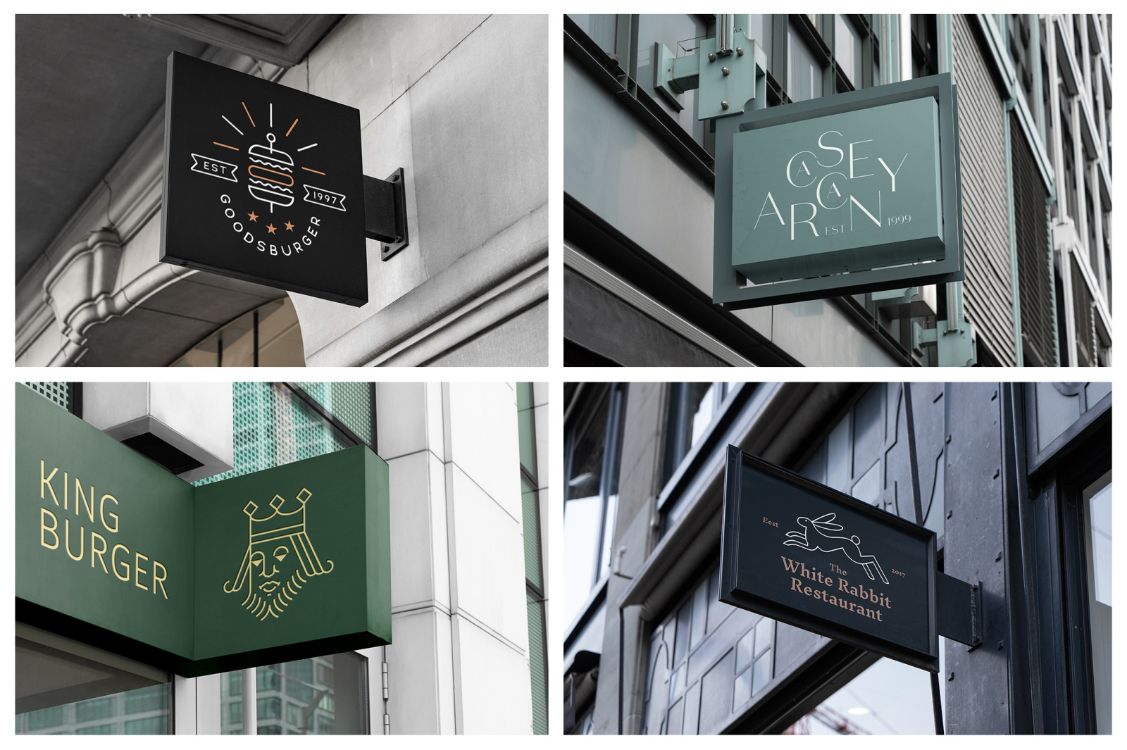 Sign Mockups and Storefront Mockups