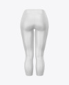 Women’s Capri Leggings Mockup