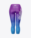 Women’s Capri Leggings Mockup