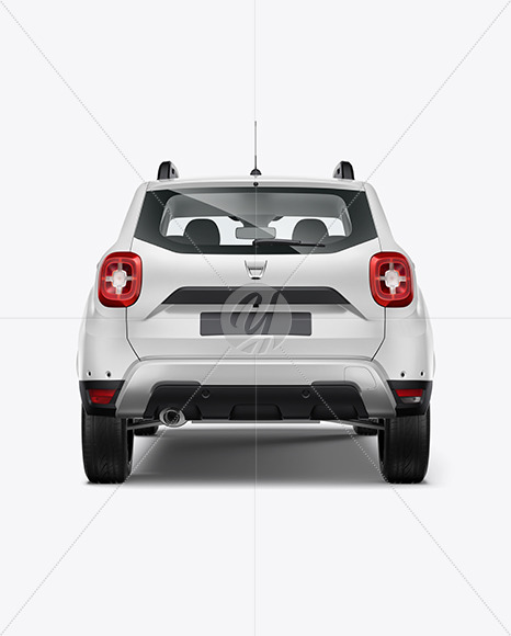 Compact Crossover SUV - Back View