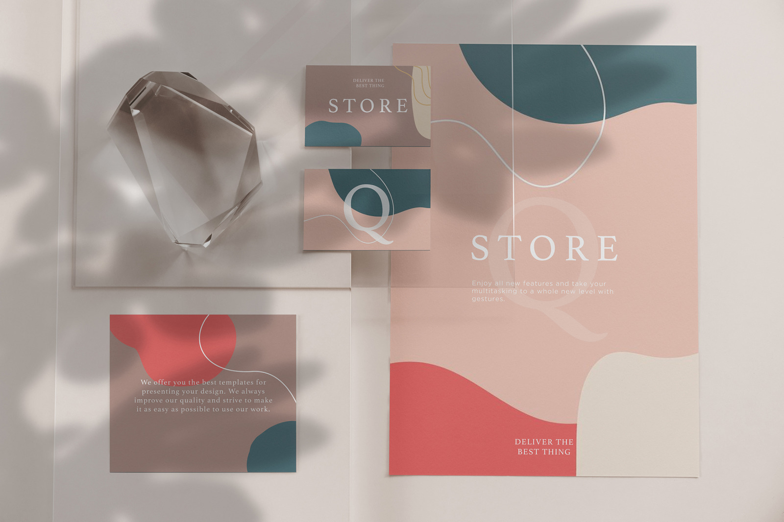 Glass Branding Mock-Up Glass Branding Mock-Up
