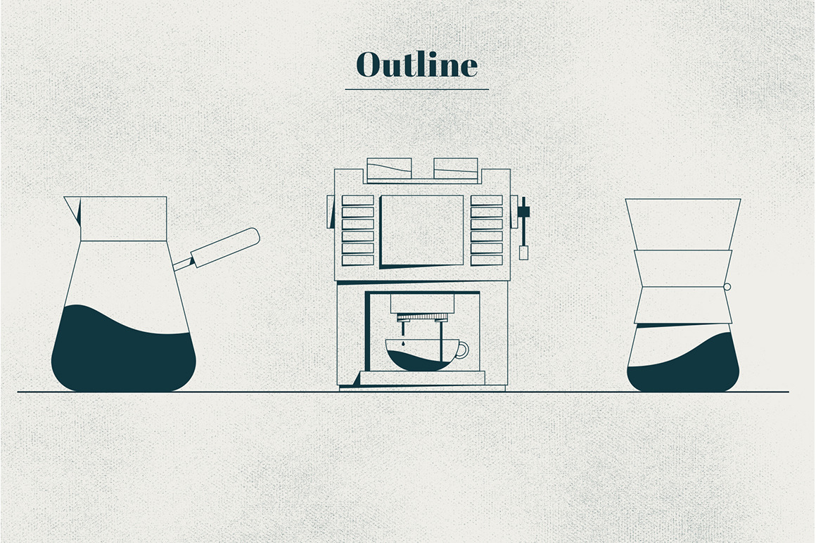 Coffee illustrations Coffee illustrations