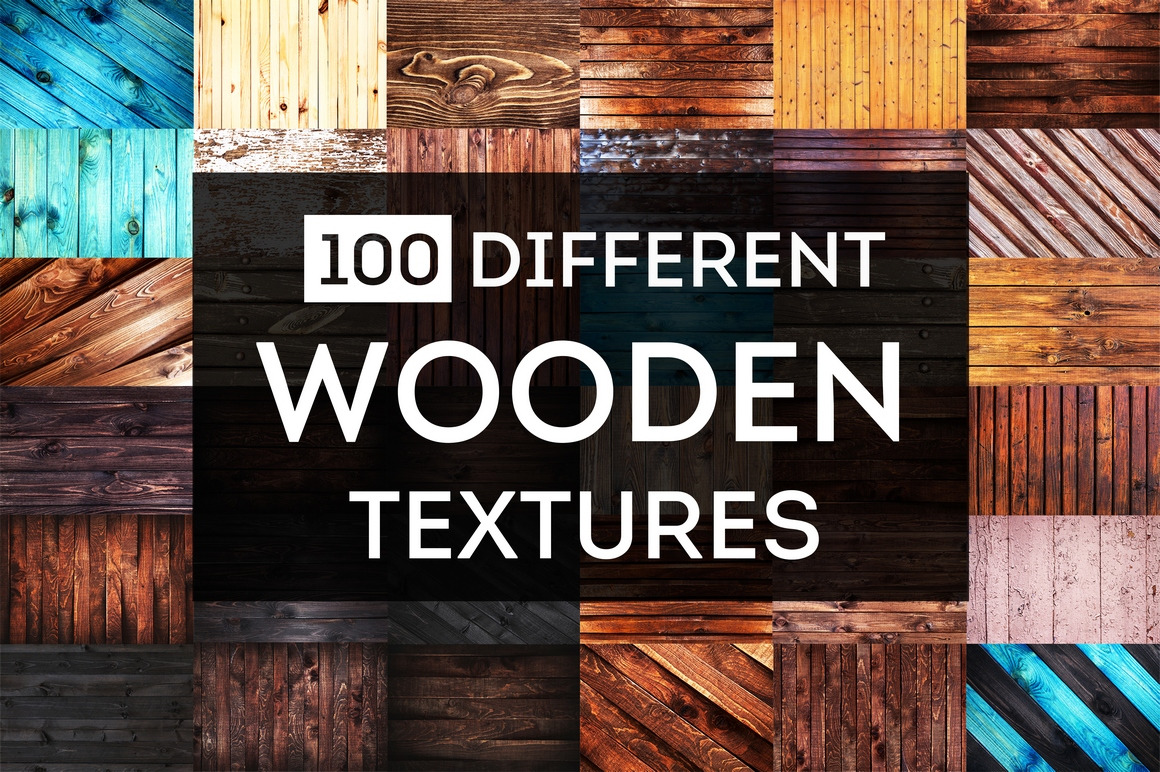 Beautiful wooden backgrounds collection