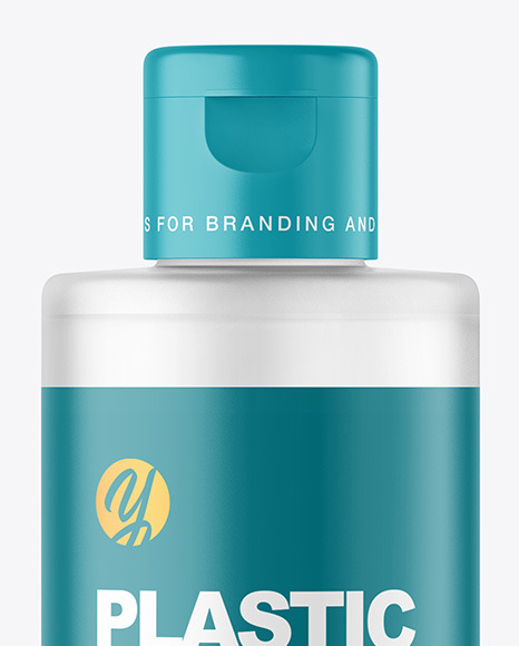 Frosted Cosmetic Bottle Mockup