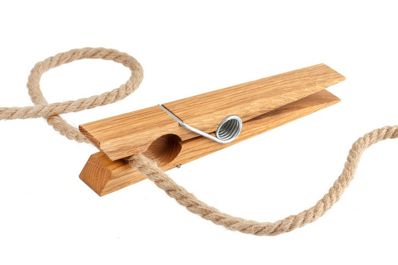 Clothes pin and rope collection Clothes pin and rope collection