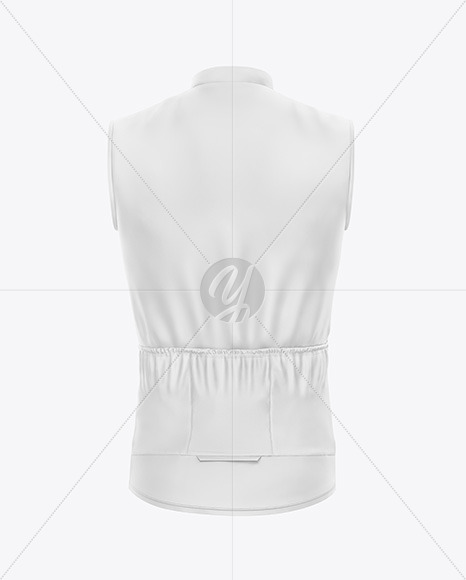 Men’s Cycling Vest Mockup