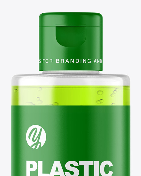 Color Liquid Bottle Mockup